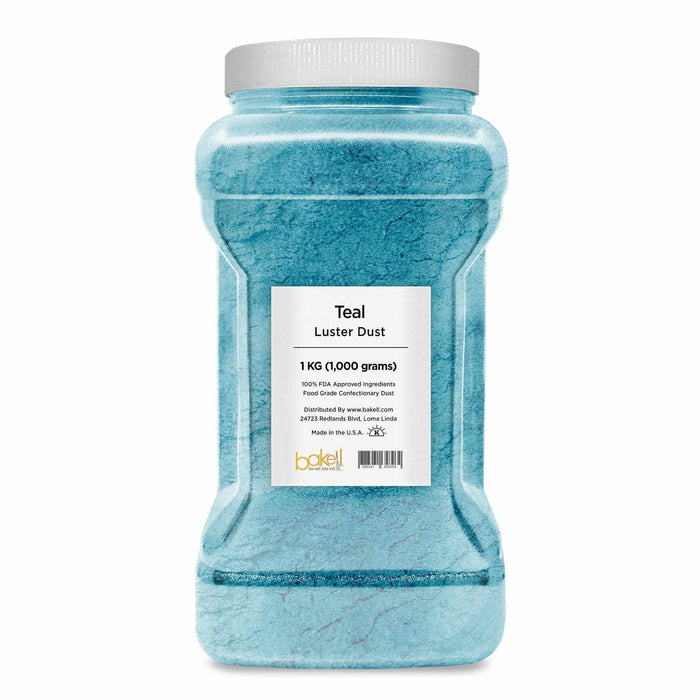 Teal Edible Luster Dust | Bakell #1 site for edible glitters & dusts