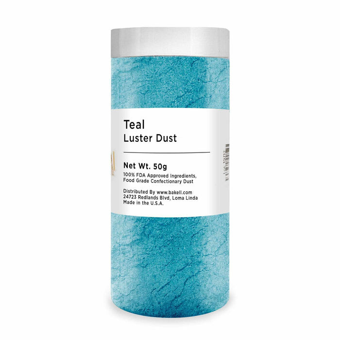 Teal Edible Luster Dust | Bakell #1 site for edible glitters & dusts