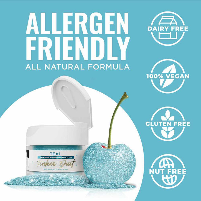 Teal Tinker Dust® Glitter Private Label-Private Label_Tinker Dust-bakell