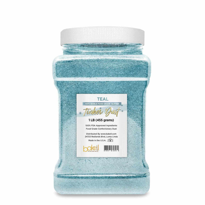 Teal Blue-Green Tinker Dust, Bulk | #1 Site for Edible Glitter & Dust