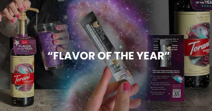 torani flavor of the year chooses brew glitter