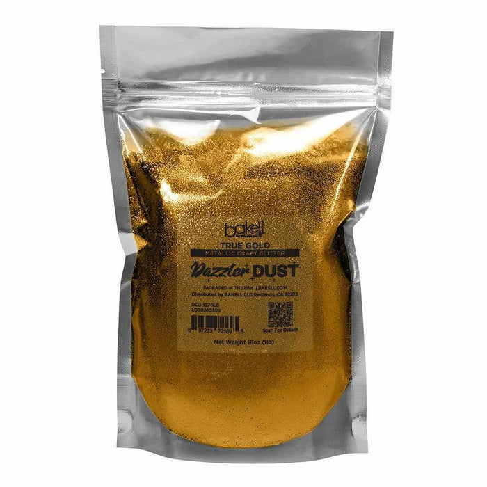 True Gold Ultrafine Metallic Craft Glitter Dazzler Dust | Premium Polyester Non-Toxic | Bakell-B2C_Dazzler Dust-bakell