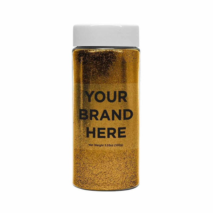 True Gold Ultrafine Metallic Craft Glitter Dazzler Dust | Private Label | Premium Polyester Non-Toxic | Bakell-Private Label_Dazzler Dust-bakell
