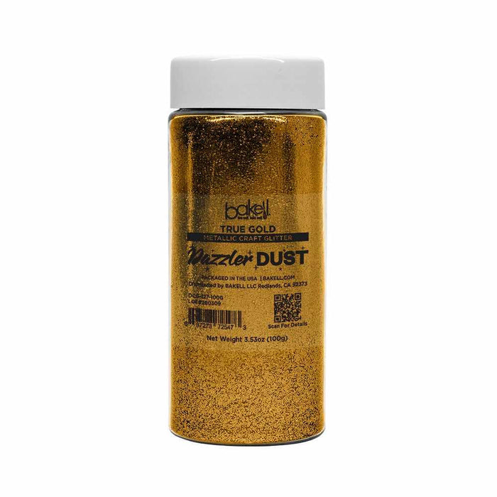 True Gold Ultrafine Metallic Craft Glitter Dazzler Dust | Premium Polyester Non-Toxic | Bakell-B2C_Dazzler Dust-bakell