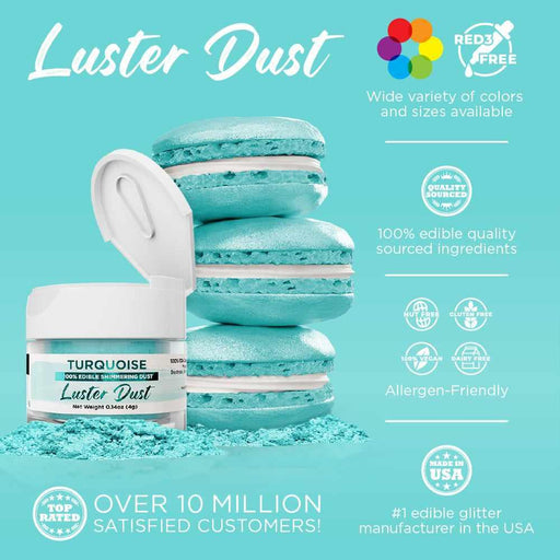Turquoise Luster Dust-B2C_Luster Dust-bakell