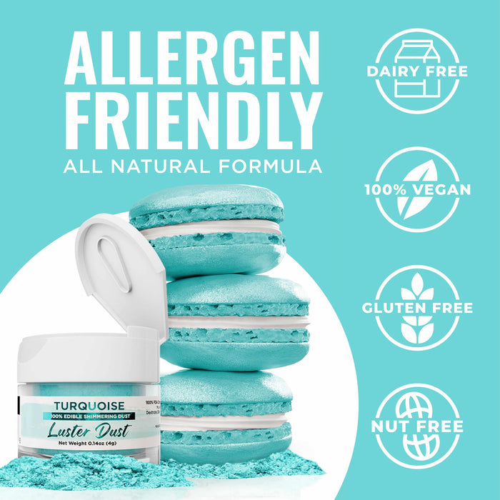 Turquoise Luster Dust Private Label-Private Label_Luster Dust-bakell