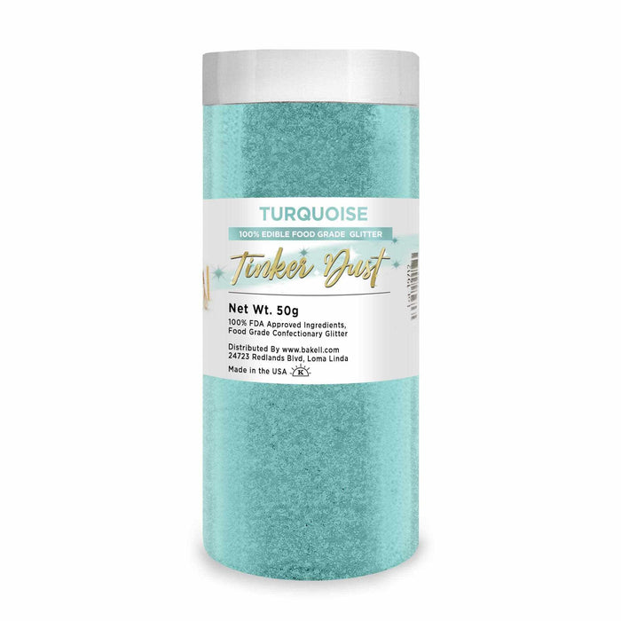  Turquoise Tinker Dust, Bulk | #1 Site for Edible Glitter & Dust