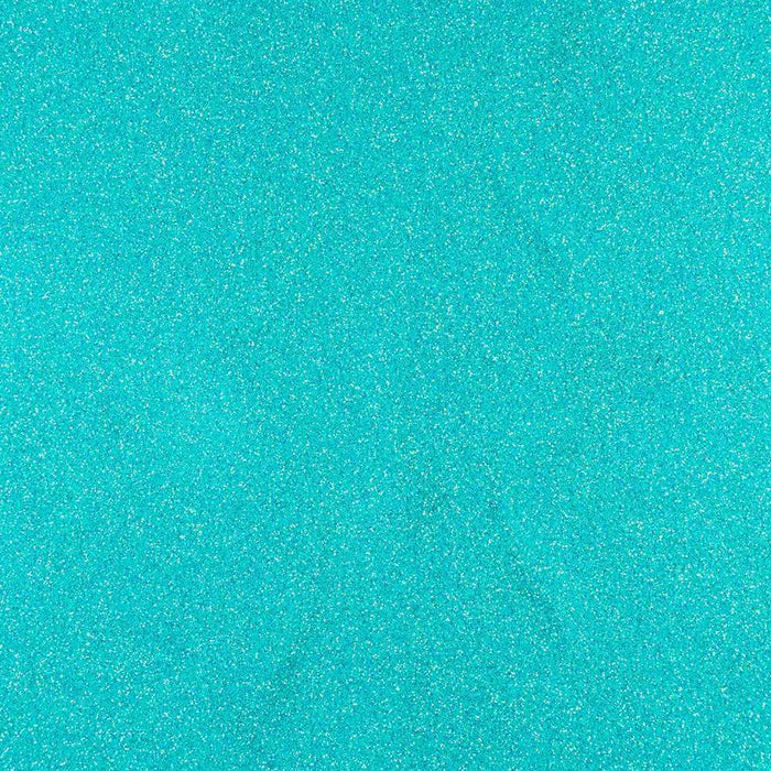 Turquoise ultrafine iridescent craft glitter, premium polyester Dazzler Dust.