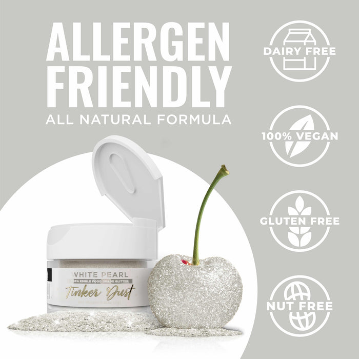 White Pearl Tinker Dust® Glitter Bulk Size-Bulk_Tinker Dust-bakell