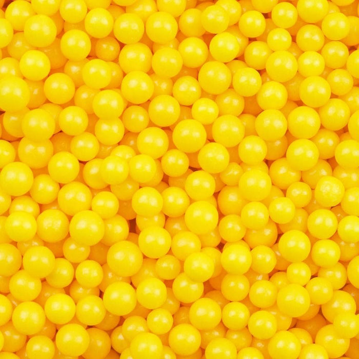 Yellow 4mm Sprinkle Beads by Krazy Sprinkles® | Wholesale Sprinkles