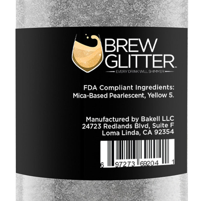 Yellow Color Changing Edible Drink Glitter | Bakell