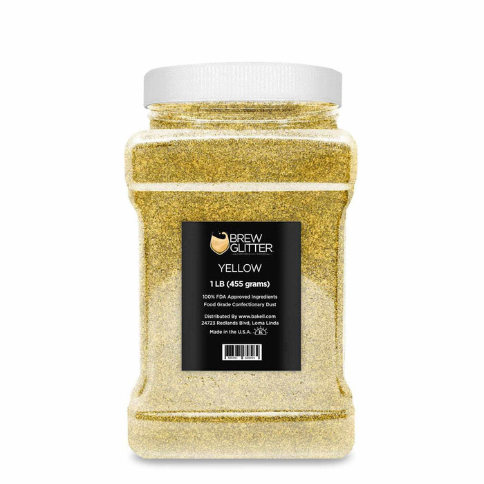 Yellow 4g Brew Glitter | Bakell