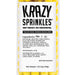 Yellow Pearl 8mm Beads Sprinkles | Krazy Sprinkles | Bakell