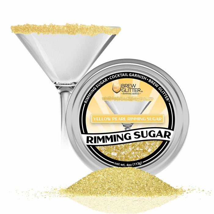 Yellow Pearl Cocktail Rimming Sugar-Google Feed_Rimming Sugar-bakell