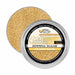 Yellow Pearl cocktail rimming sugar in a 4oz silver tin with a branded label and vibrant golden sugar crystals.