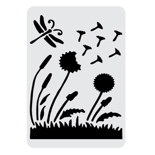 Dandelion Garden Stencil