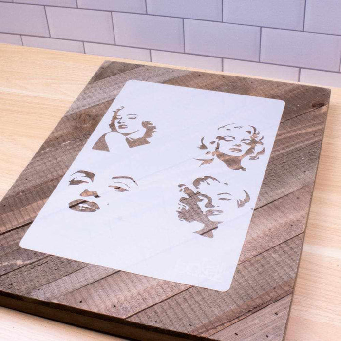 Marilyn Monroe Stencil