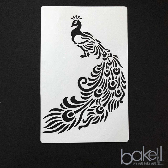 Peacock Stencil