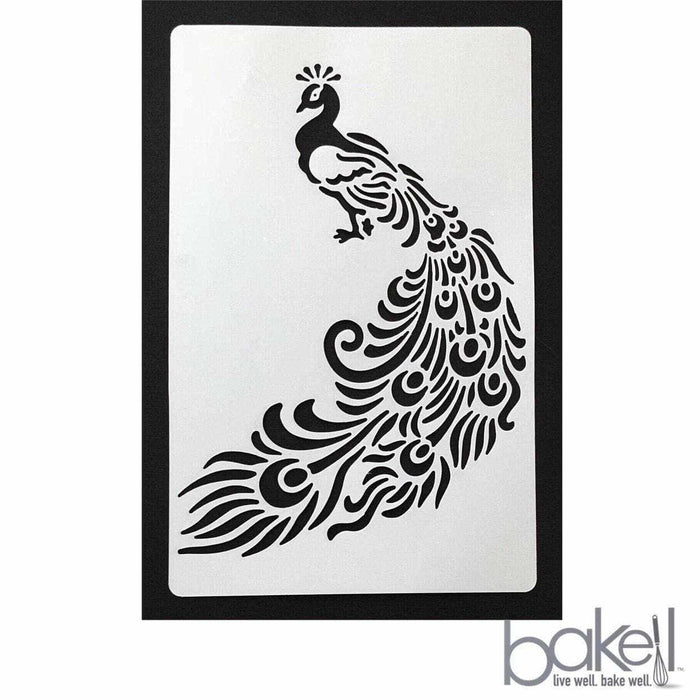 Peacock Stencil