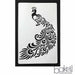 Peacock Stencil
