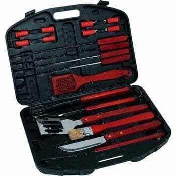 18 Piece Deluxe BBQ Tool Set | BBQthingz-BBQ Tool Set-bakell