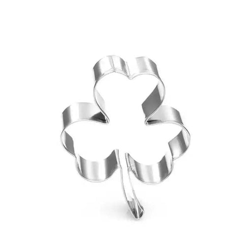 1.5" Shamrock Clover Leaf Metal Cookie Cutter | Bakell.com