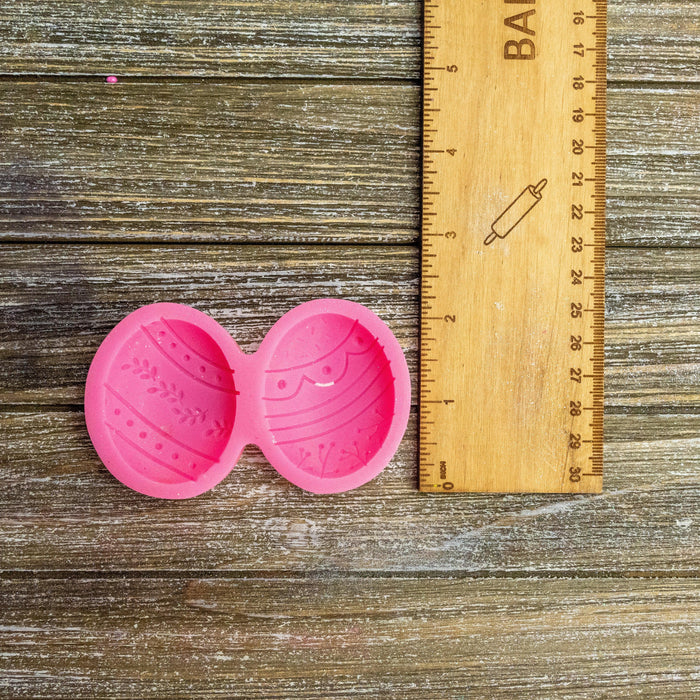 2 PC Easter Eggs Silicone Mold Set  | Bakell.com