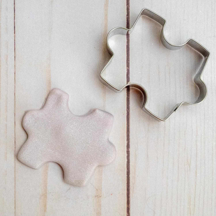 2" Puzzle Piece Shaped Cookie Cutter | Bakell.com