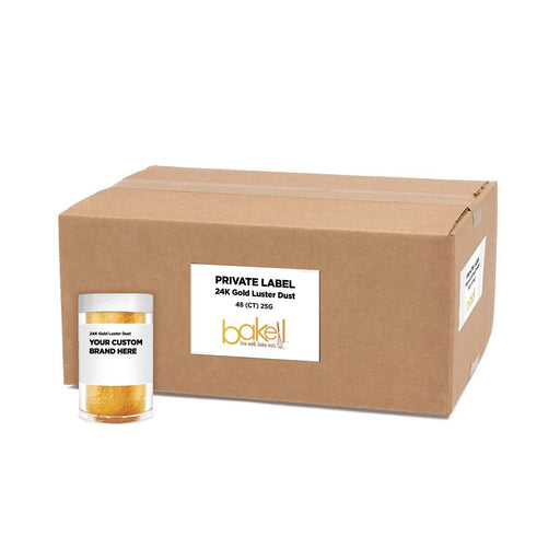 24K Gold Luster Dust Edible Glitter MICA Private Label | Bakell.com