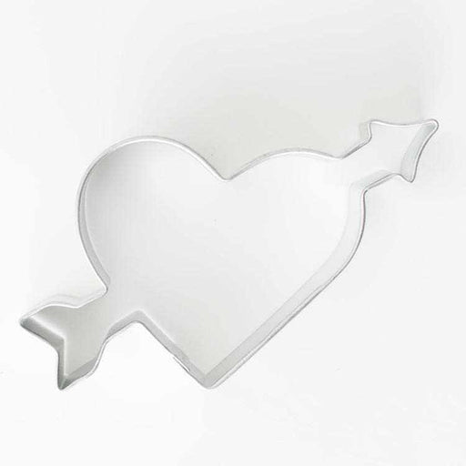 3" Heart With Arrow Metal Cookie Cutter | Bakell.com