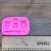 3 Owls "Sitting on Branch" Silicone Mold | Bakell.com