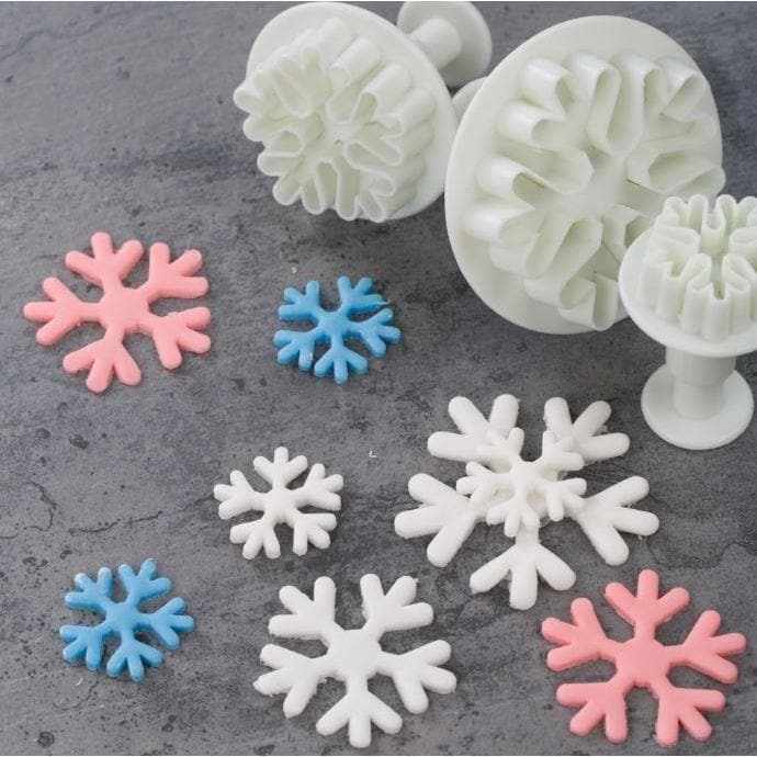 Buy 3 PC Chunky Snowflake Cutters | Winter Wonderland | Bakell.com
