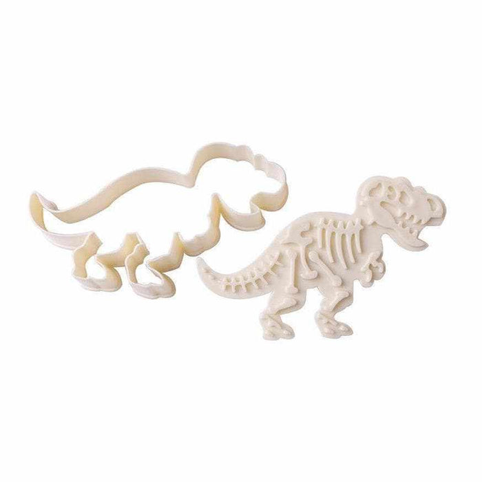 3 PC Dinosaur Impression Cookie Cutters | Bakell.com