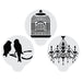 Shop Silhouette Birdcage Variety Stencils From $6.89 - Bakell