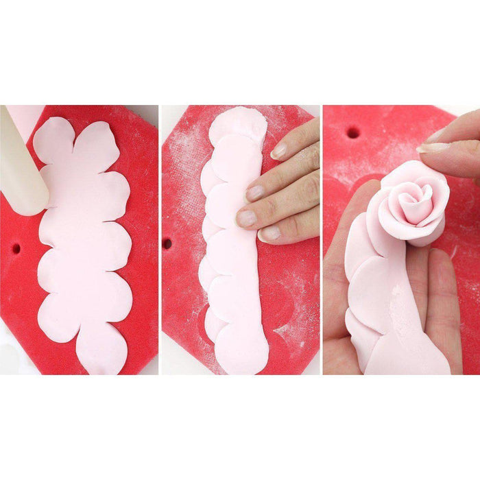 3 PC Set "The Easy Rose and Flower Cutter" Sugar craft | Bakell.com