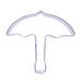 3" Umbrella Cookie Cutter | Bakell.com