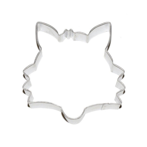 3.5” Fox Face Metal Cookie Cutter | Bakell.com
