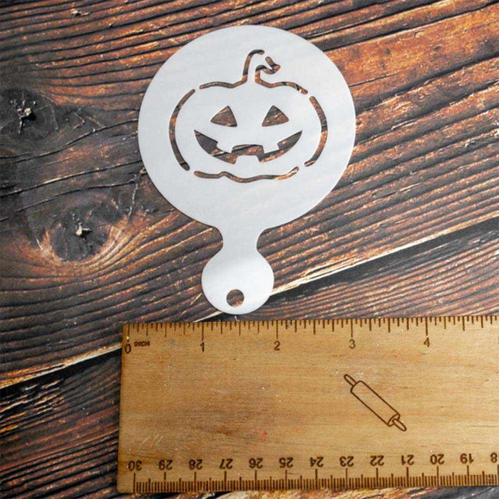 3x3 Flying Witch and Halloween Variety Stencil Pack | Bakell®- 4 PC Set-Stencils-bakell