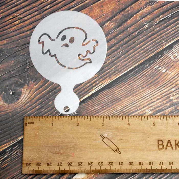 3x3 Flying Witch and Halloween Variety Stencil Pack | Bakell®- 4 PC Set-Stencils-bakell