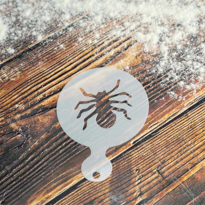 3x3 Flying Witch and Halloween Variety Stencil Pack | Bakell®- 4 PC Set-Stencils-bakell