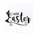 3x3 Happy Easter Stencil | Bakell.com