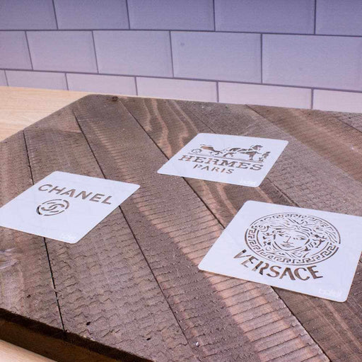 3x3 Purse Themed Variety Stencil Set | Bakell®-Stencils-bakell