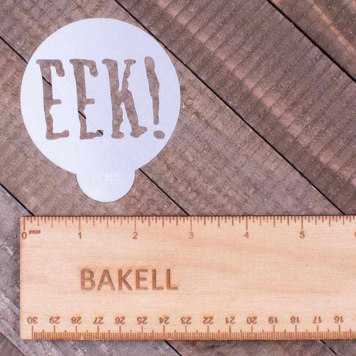 3x3 Round Halloween Themed Cupcake Stencils | Bakell.com