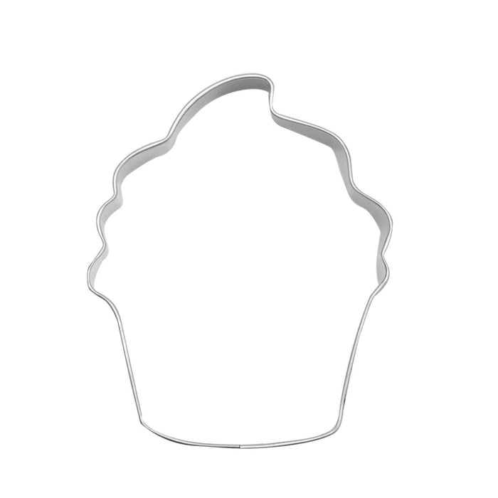 4" Cupcake Shaped Cookie Cutter | Bakell.com
