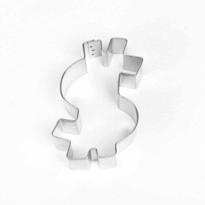 4” Dollar Symbol Metal Cookie Cutter | Bakell.com
