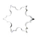 4 Inch Chunky Snowflake Metal Cookie Cutter-Cookie Cutters-bakell