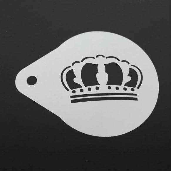 Buy Crown King Round Cupcake Stencils From $4.89 - Bakell