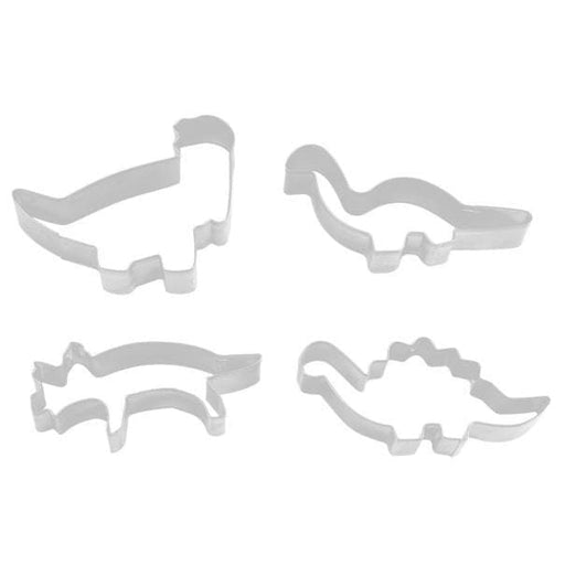 4 PC Dinosaur Cookie Cutters Set | Bakell.com