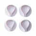 4 PC Hot Air Balloon Impression Plunger Cutters | Bakell.com
