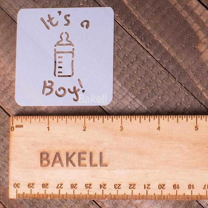 Buy Baby Shower "It's a Boy" Cookie Stencils | Bakell.com